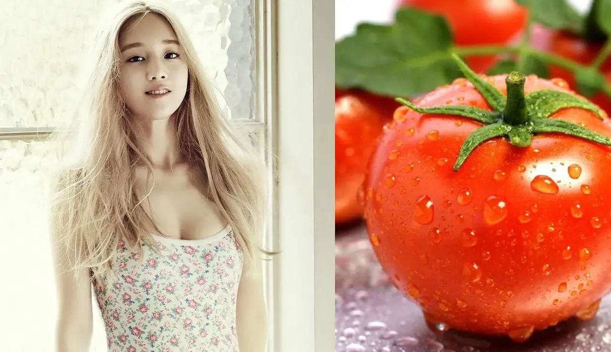 Park Boram mengaku jika ia melakukan diet yang ketat. Cewek cantik ini hanya mengonsumi tomat. (Foto: koreaboo.com)
