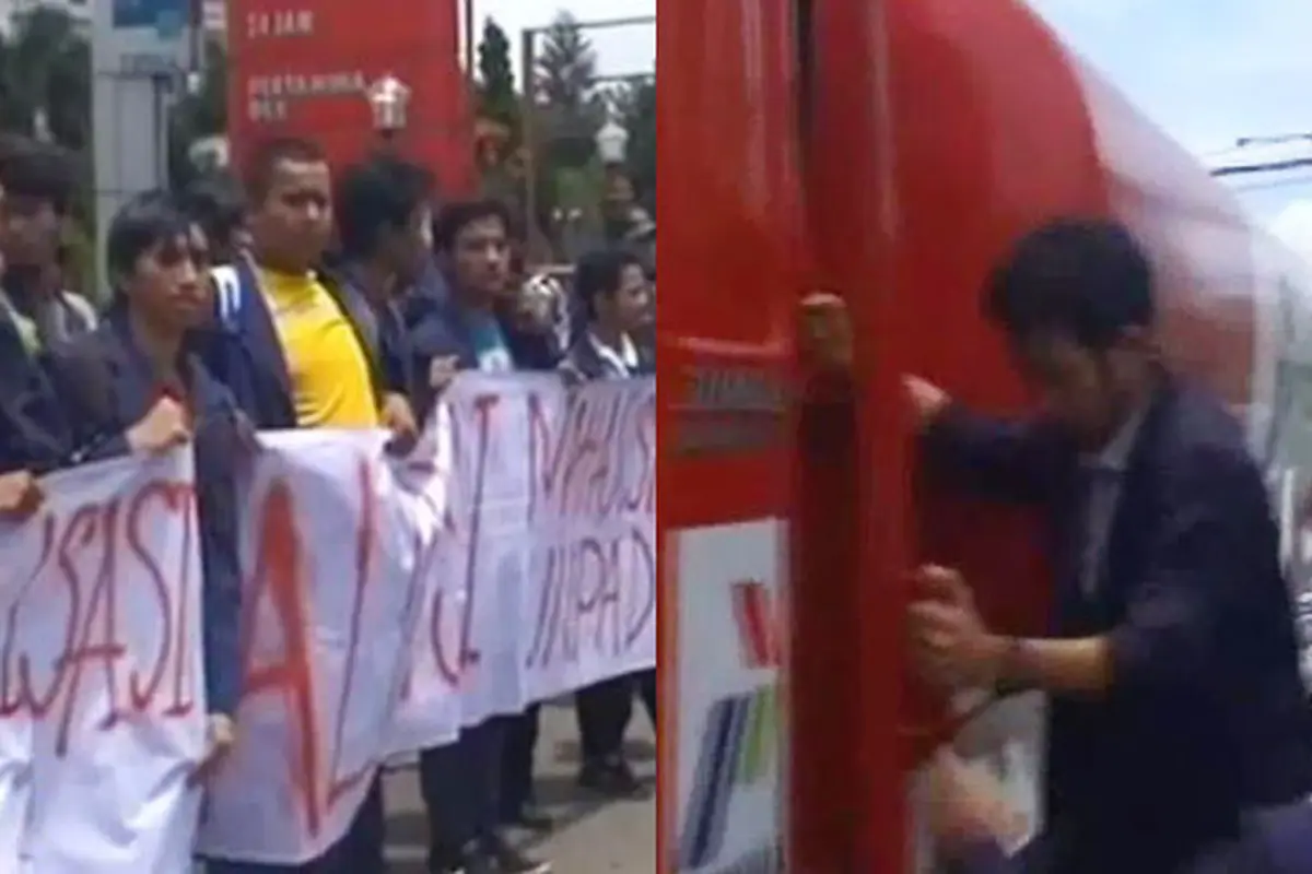 (li6 Petang) Demo BBM Naik