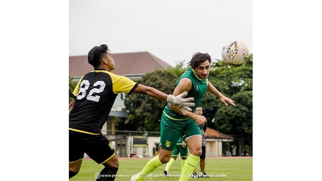 Cetak Dua Gol, Ini 5 Aksi Mahmoud Eid Latihan Serius Bersama Persebaya