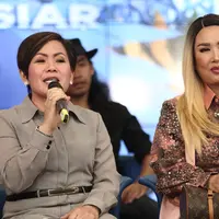 Titi DJ preskon HUT Indosiar (Galih W Satria/Bintang.com)