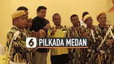 Menantu presiden Jokowi Bobby Nasution ikut Fit and Proper Tes Calon wali Kota Medan di DPD Partai Golkar Sumut. Ada 177 peserta dari 23 Kabupaten di Sumatera Utara.