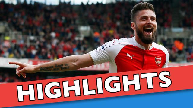 Arsenal vs Aston Villa 4-0: Hat-trick Giroud Benamkan Lawan