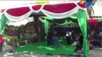 Karangan bunga tersebut datang dari beberapa tokoh partai politik.