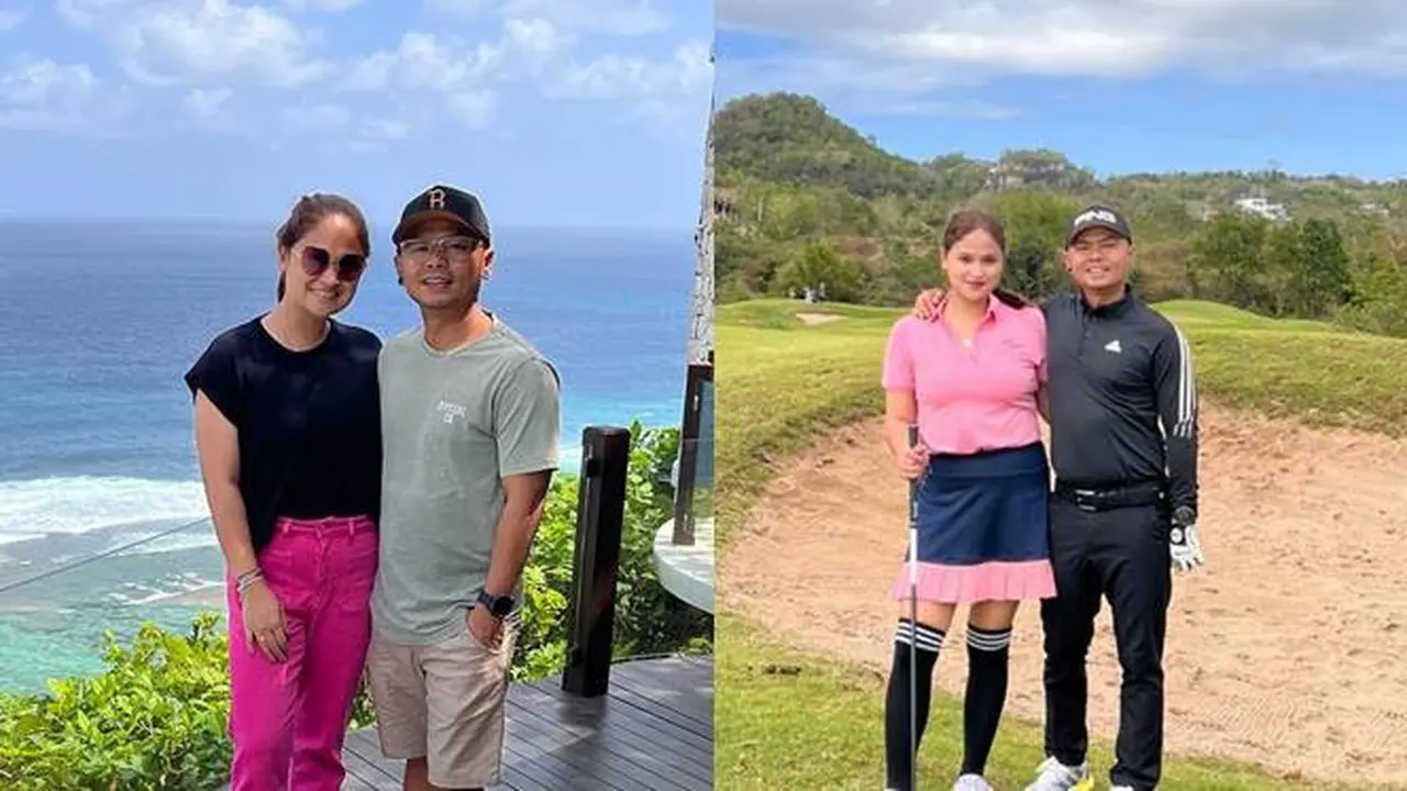 Seru Liburan Berdua, Ini 6 Potret Mesra Wendy Cagur dan Istri di Bali