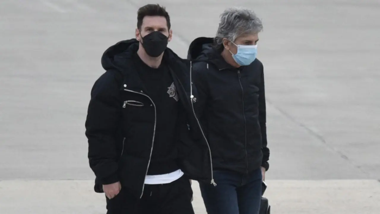 Lionel Messi dan sang ayah, Jorge Messi