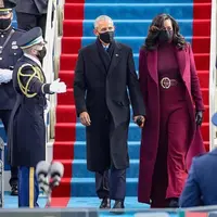 Simak apa alasan di balik busana kompak berwarna ungu Kamala Harris, Michelle Obama, dan Hillary Clinton (Foto: instagram/farmanarakave)