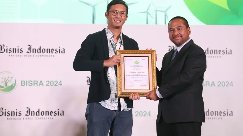 BRI Raih Penghargaan Platinum BISRA Awards 2024, Buah Manis Konsisten Atasi Masalah Sampah dan Lawan Perubahan Iklim