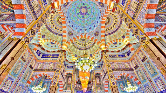 Langit-Langit Masjid Terindah di Dunia