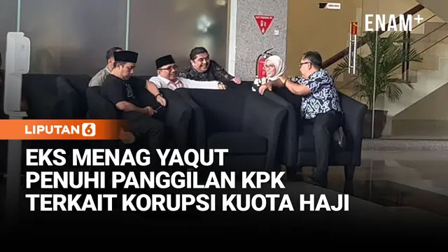 Eks Menag Yaqut Cholil Qoumas Penuhi Panggilan KPK Hari Ini