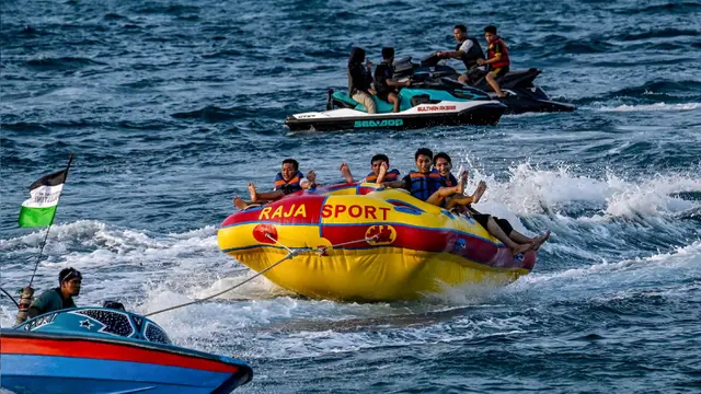 Libur Lebaran 2026, Pantai Lhoknga Aceh Besar Kebanjiran Wisatawan