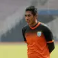 Kiper Persela Lamongan, Choirul Huda (Liputan6.com/Helmi Fithriansyah)