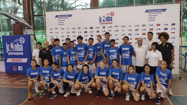 Para pemain yang lolos ke Kejuaraan Dunia Jr NBA