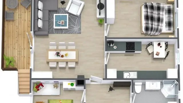 10 Desain Rumah Minimalis Modern 1 Lantai, Nyaman untuk Keluarga