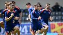 Hanya kemenangan yang bisa membuka peluang The Vatreni bisa lolos ke babak 16 besar. (GABRIEL BOUYS / AFP)