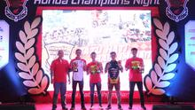 Para pemenang Honda Dream Cup dalam acara Honda Champions Night.