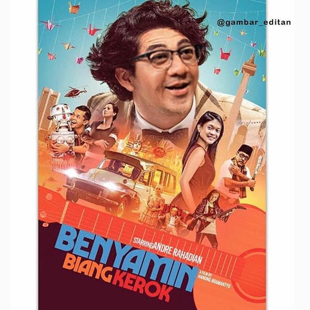 6 Editan Poster Film Muka Andre dan Sule Ini Bikin Ketawa Geli