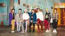 Seperti diketahui, Super Junior baru saja comeback ke dunia musik K-pop dengan merilis single terbaru yang berjudul Lo Siento. Single terbaru mereka ini punya nuansa musik latin. (Foto: Instagram.com/superjunior)