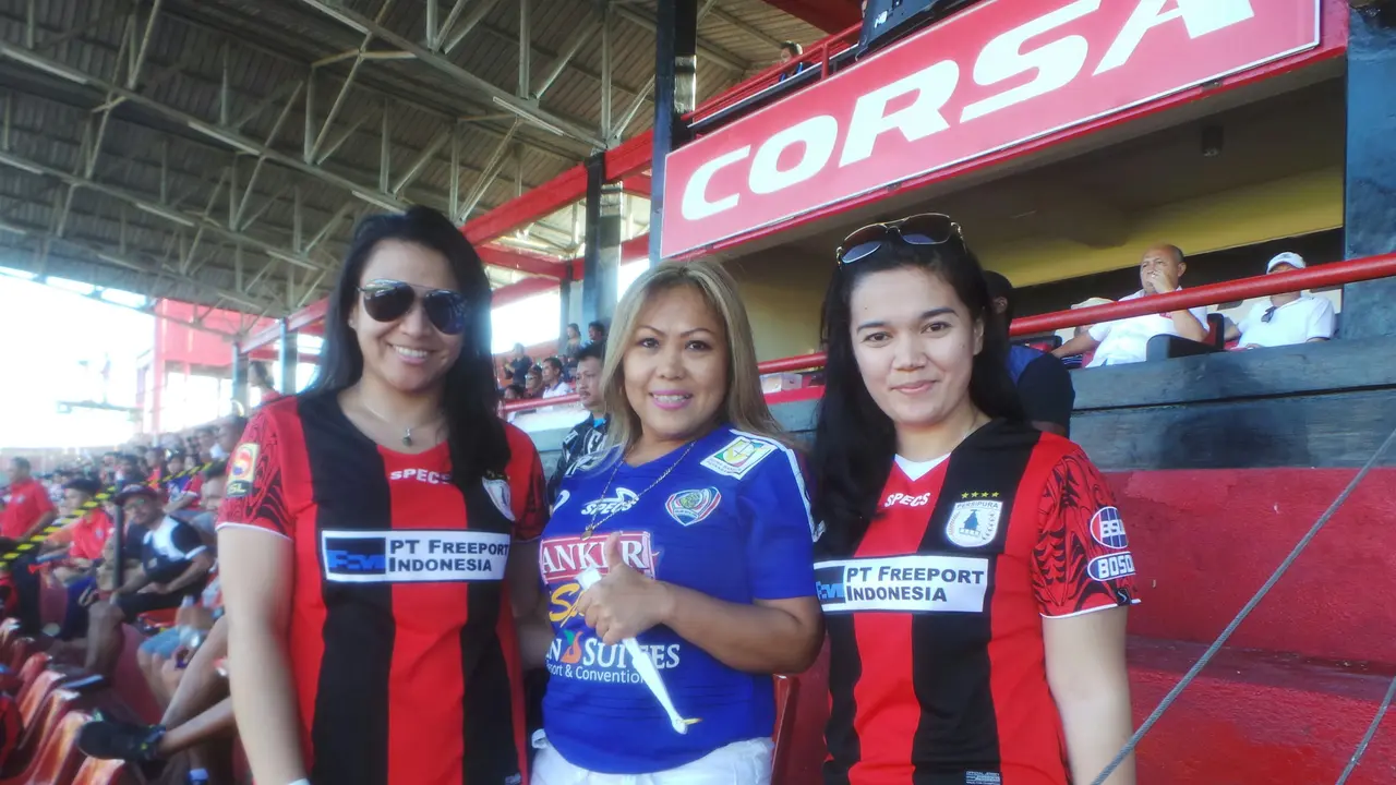 Momen Seru WAG’s Persipura Ramaikan Piala Bhayangkara