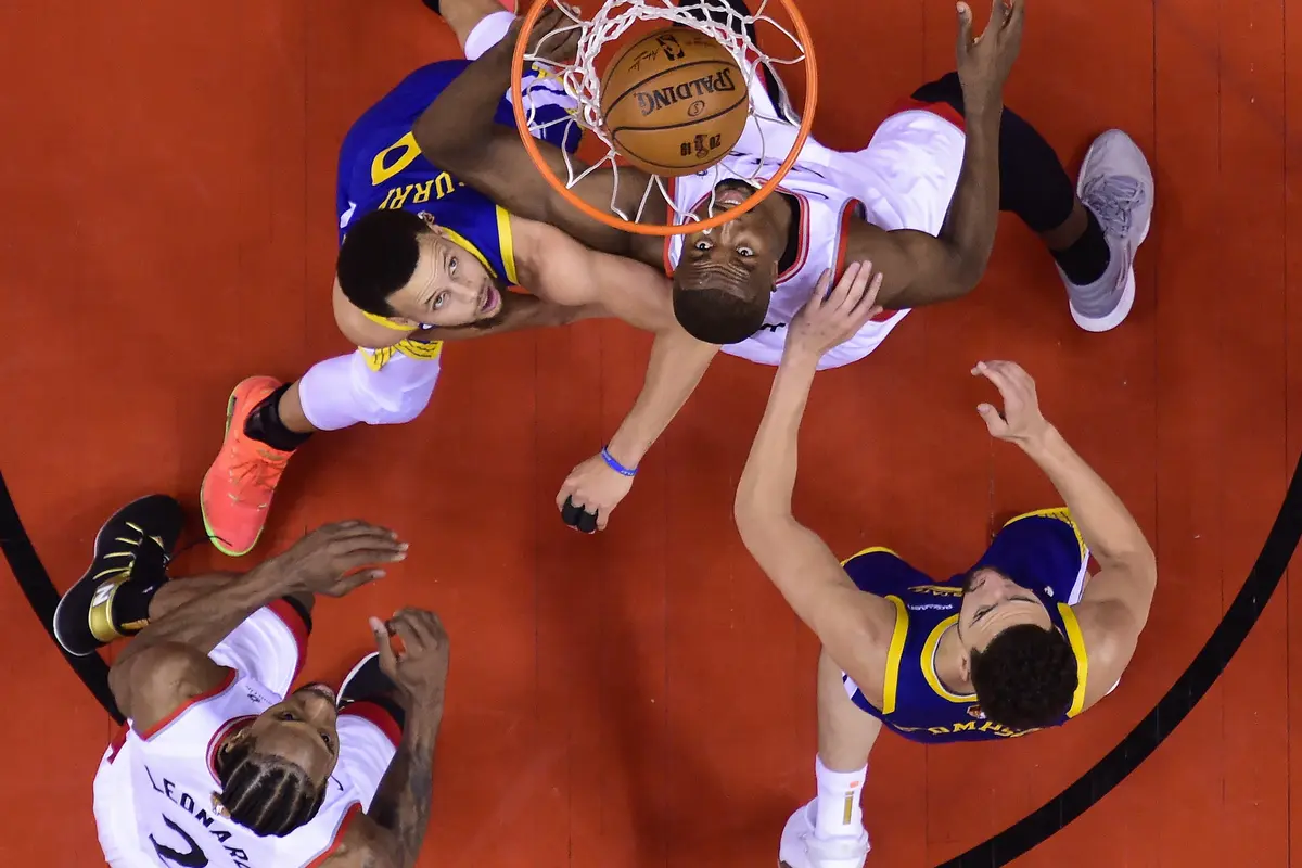FOTO: Final NBA Gim Pertama, Raptors Kalahkan Warriors