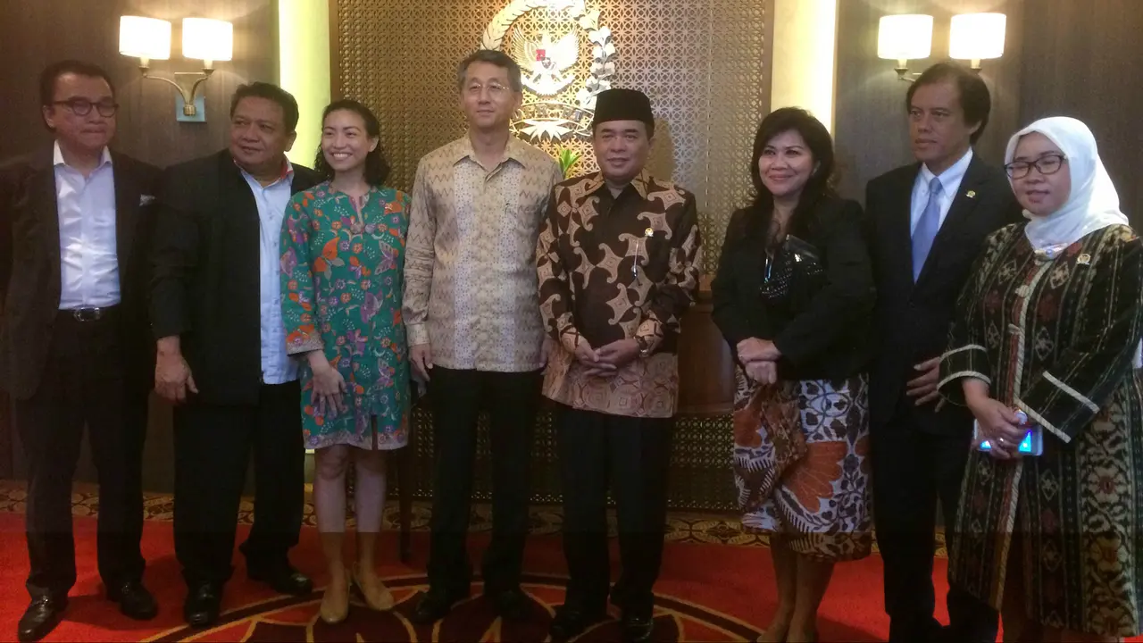 Ketua DPR Ade Komaruddin menerima Dubes Korea Selatan