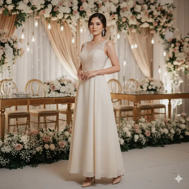 Model Baju Bridesmaid Agar Terlihat Langsing