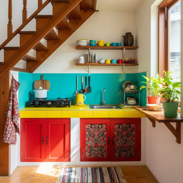 9 Model Dapur Kecil Bawah Tangga, Solusi Cerdas Maksimalkan Ruang Minimalis