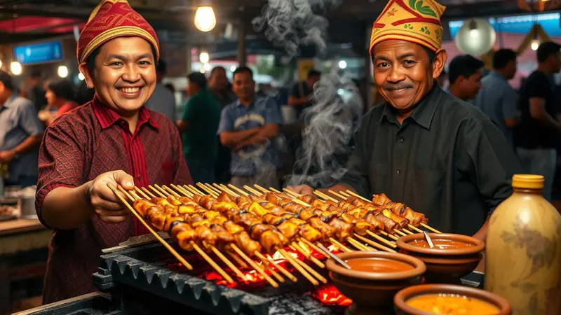Ciri Khas Sate Madura: Kelezatan Kuliner Nusantara yang Mendunia - Feeds Liputan6.com