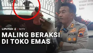 Pria Bawa Kabur Dua Cincin Emas dari Toko