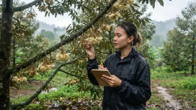 Membuat Tanaman Buah Tetap Berbunga saat Musim Hujan