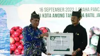 Ki-ka: Ketua KTNA Nasional, M. Yadi Sofyan dan Menteri Pertanian Syahrul Yasin Limpo/Istimewa.