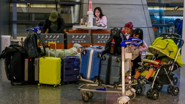 Topan Krathon Terjang Taiwan, Sejumlah Penerbangan Dibatalkan
