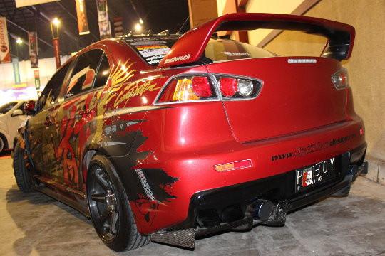 Mitsubishi Evo X - HIN Surabaya 2013