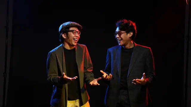 Ardhito Pramono dan Adit Insomnia Siaran di Hard Rock FM