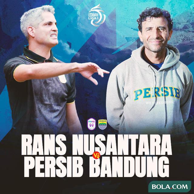 Liga 1 - Duel Pelatih - RANS Nusantara Vs Persib Bandung