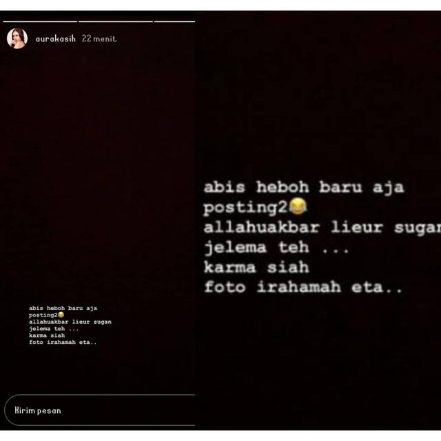 Reaksi Aura Kasih Usai Eryck Amaral Unggah Foto Buah Hati