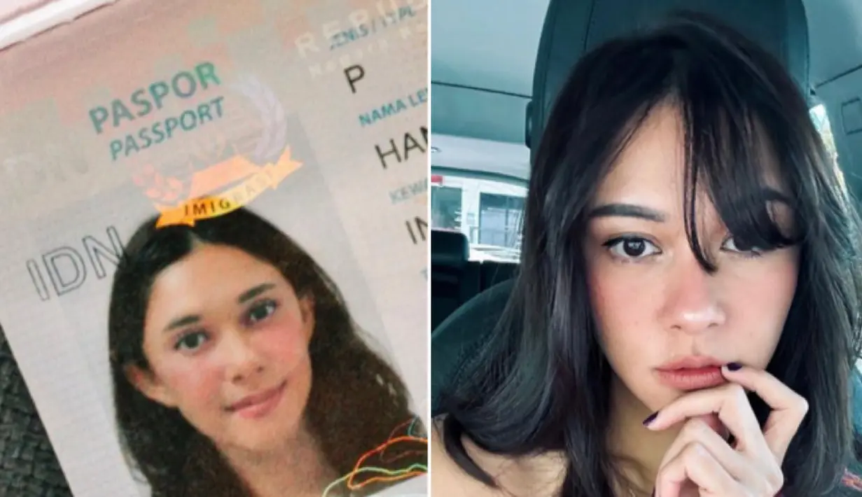 Foto paspor Nana Mirdad menembus trending topic Twitter Indonesia, Senin (22/5/2023) malam. Foto tersebut memerlihat wajah cantik, ia pun mengatakan tips foto paspor adalah makeup yang lebih tebal dari biasanya. (@nanamirdad_)