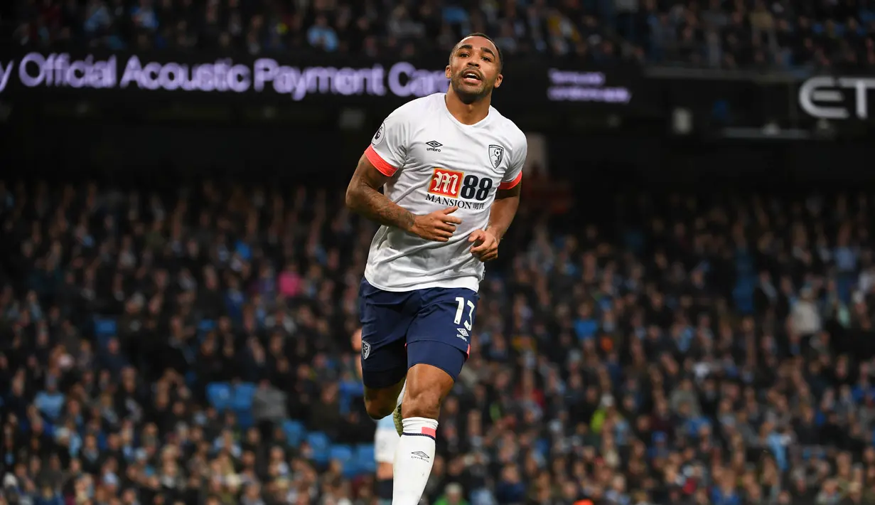 6. Callum Wilson (Bournemouth) - 7 gol dan 4 assist (AFP/Paul Ellis)