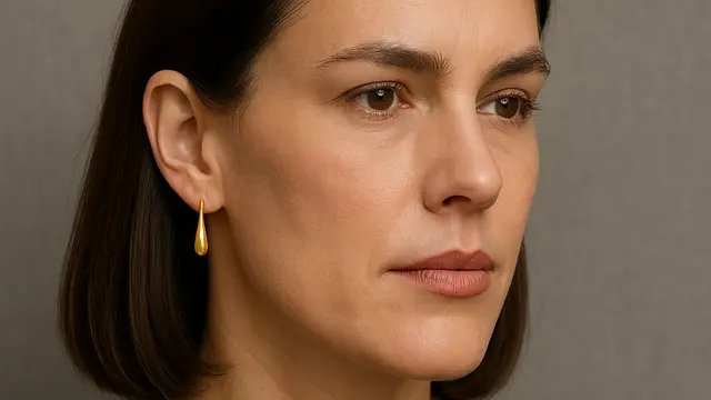7 Model Anting Emas yang Cocok untuk Wajah Kotak, Bikin Tampilan Lebih Lembut dan Elegan