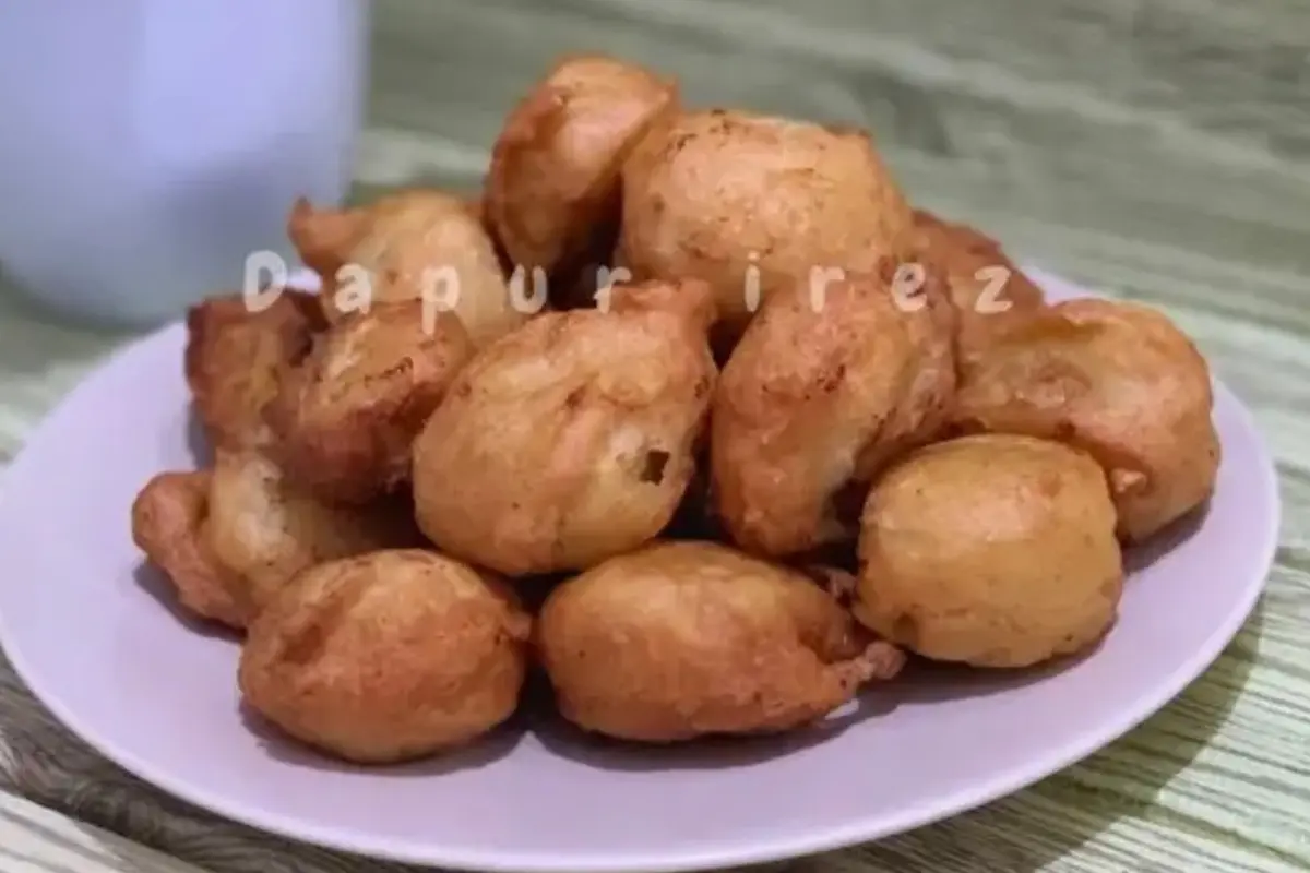Resep pisang kembung. (dok. Cookpad @dapur_irez)