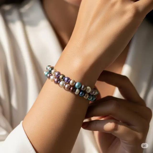 Contoh Model Gelang Mutiara. Foto: Gemini