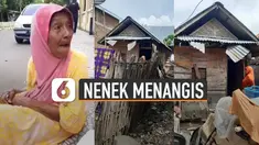 Video seorang nenek menangis di pinggir jalan karena ditipu viral di media sosial.