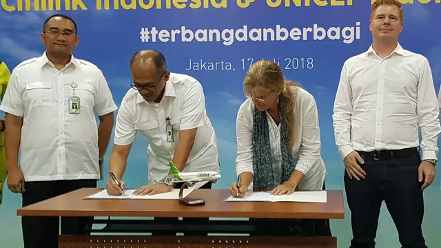Terbang dan Berbagi, Program Citilink Untuk Sejahterahkan Anak Indonesia