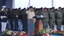 Presiden Republik Indonesia, Prabowo Subianto menghadiri kegiatan Presidential Inspection yang digelar di atas KRI dr Radjiman Wedyodiningrat-992 di Teluk Jakarta, Kamis (2/10/2025). (Foto: Istimewa)