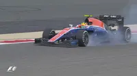 Rio Haryanto. (Bola.com/Twitter/F1)