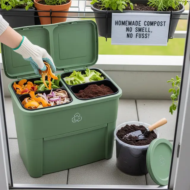Membuat Kompos Rumahan dari Sisa Dapur Tanpa Bau dan Anti Ribet (Gemini AI)