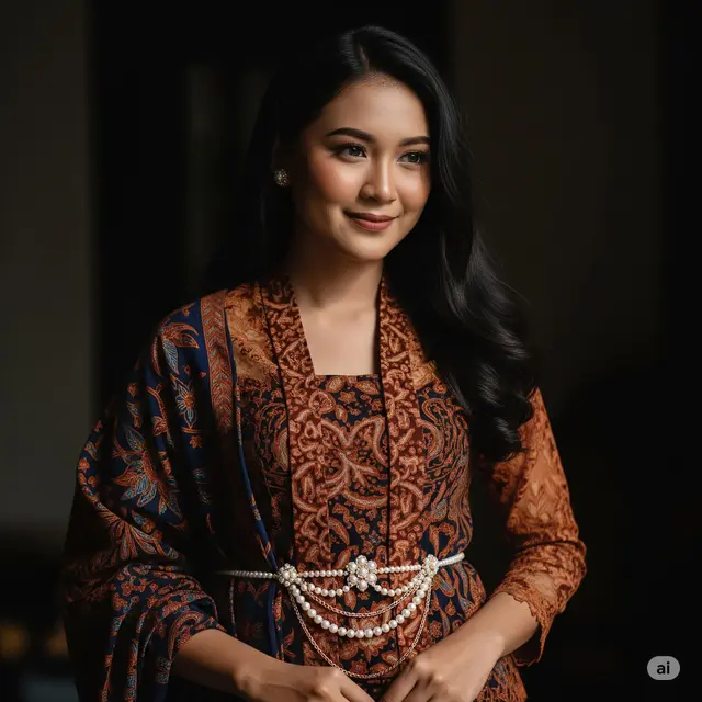 Model Payet Mutiara di Pinggang Terbaru. Foto: Gemini