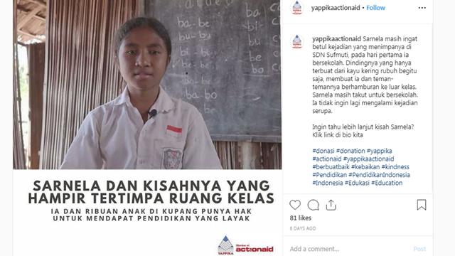 Bintangbola - Kisah Siswa Nyaris Tertimpa Atap di Balik Misi Bangun Ruang Kelas yang Layak