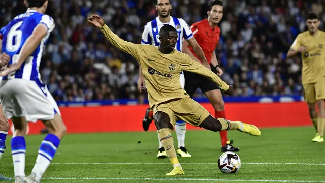 Hasil Real Sociedad vs Barcelona di Liga Spanyol