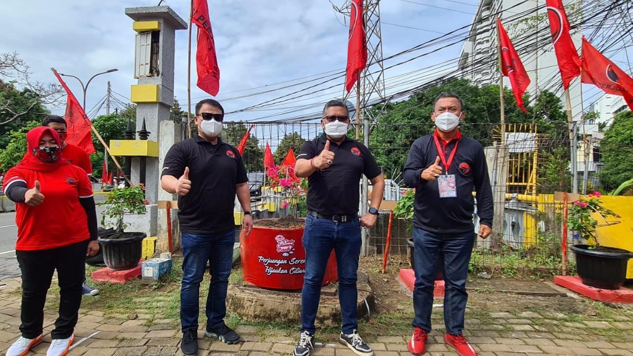 Sekjen PDIP Hasto Kristiyanto Dalam Rangkaian HUT PDIP ke 48