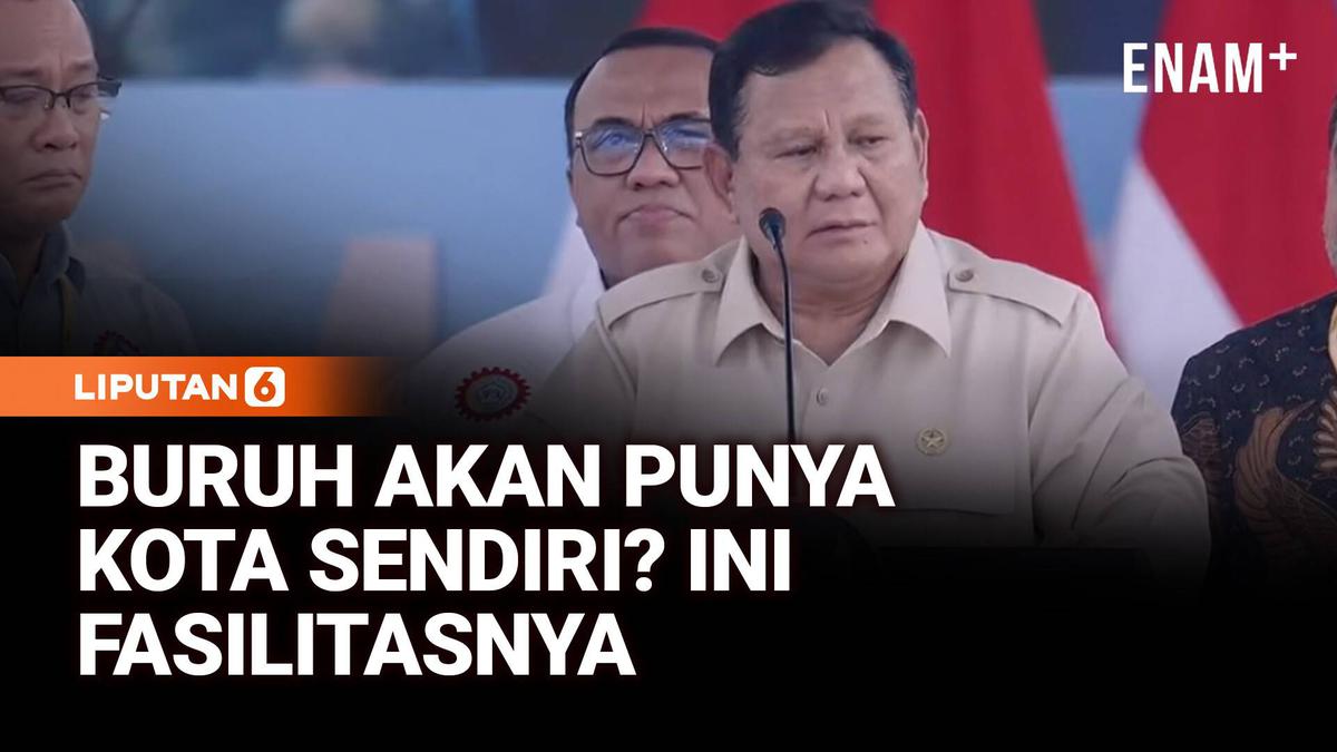 Buruh Akan Punya Kota Sendiri? Ini Fasilitas yang Disiapkan  #News